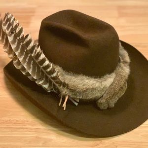 Custom Steampunk Stetson 4xBeaver Cowboy Hat